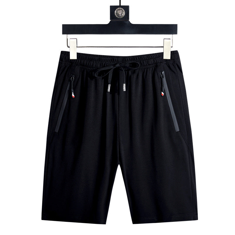 Thin Fitness Running Beach Five-Point Pants