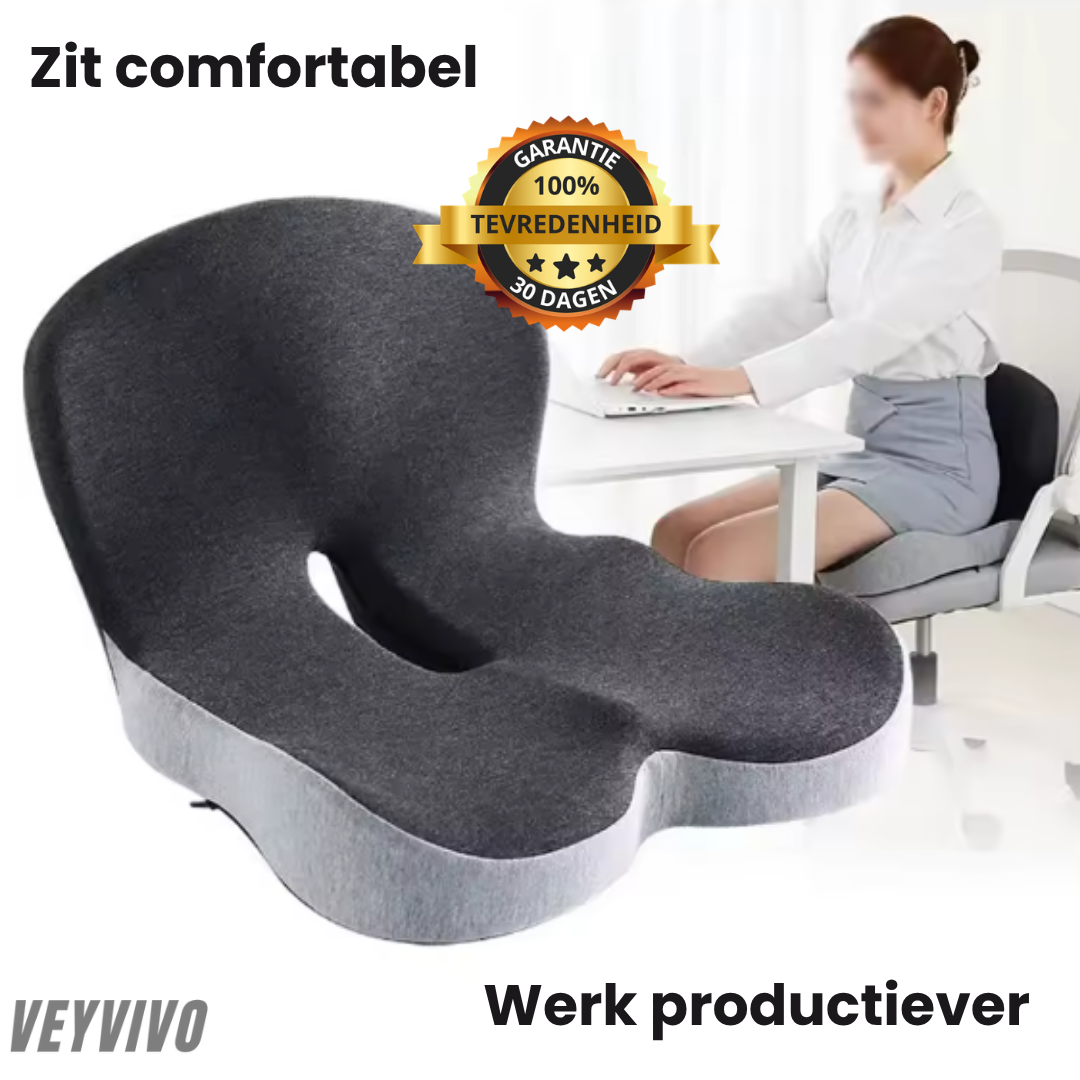 VEVIYO™ ComfortSeat – Für komfortables Sitzen ohne Druck auf Rücken und Steißbein